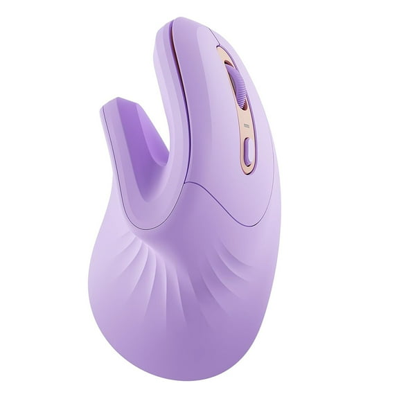 SEENDA Ergonomic Mouse with Jiggler Wireless Dual Mode Vertical Mouse for Computer PC Laptop Mac Windows Reduces Wrist Strain