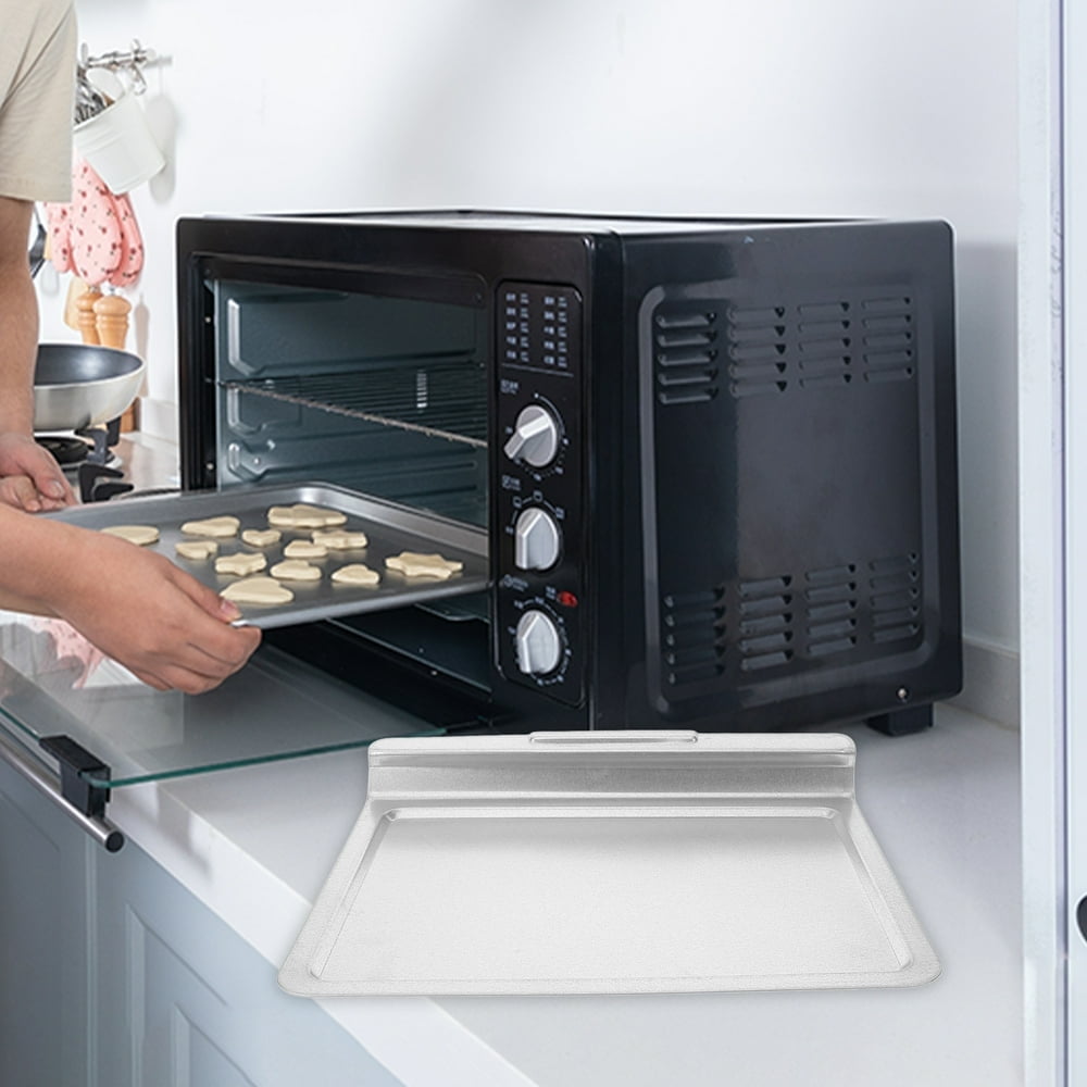Baweave oven drip pan Baking Grilling Drip Tray Household Kitchen Baking Drip Pan Baking Supply .22”X9.25”X0.87”
