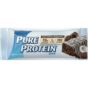 Pure Protein Bar, Dark Chocolate Coconut, 19g Protein, 6 Ct Walmart