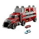 thumbnail image 5 of Juego de juguetes de camión transportador grande, pista de carreras de catapulta para niños, niñas y niños Rojo, 5 of 9