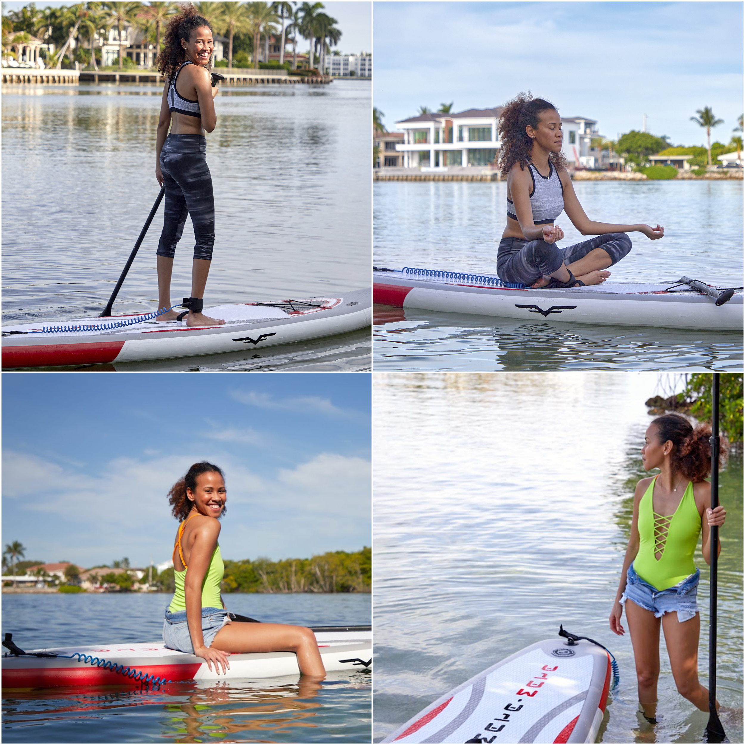 Mata Mata Shark 10' Fishing Paddle Board with Non-Slip Deck, Waterproof Bag, Leash, Paddle & Hand Pump