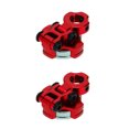 thumbnail image 3 of 2 columnas de montaje de carcasa de contacto de carrocería de coche RC a escala 1/10 para RC4WD rojo, 3 of 7
