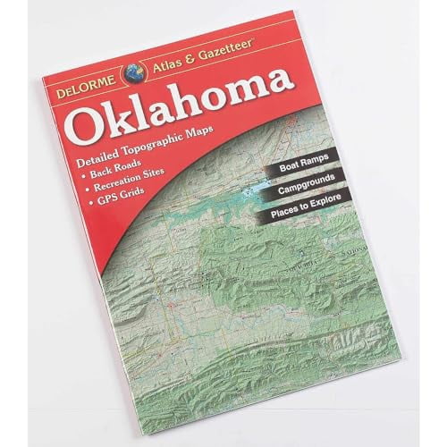 Pre-Owned Oklahoma Atlas & Gazetteer (Paperback) 0899332838 9780899332833