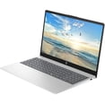 thumbnail image 4 of HP 15.6" Business Laptop with Microsoft Office 365 with Copliot AI, 16GB RAM 128GB SSD, Quad-Cores Intel Processor, Windows 11, PLUSERA Earphones & 8-in-1 Hub Included, Natural Silver, 4 of 7