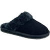 Clarks Scuff Slip-On Cosy Mule Slipper (10, BLACK)