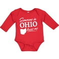 thumbnail image 3 of Inktastic Someone in Ohio Loves Me Boys or Girls Long Sleeve Baby Bodysuit, 3 of 5