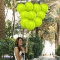 thumbnail image 7 of PMU Balloons 11 Inch PartyTex Premium Lime Green Latex Pkg/100, 7 of 7