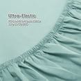 thumbnail image 6 of Sleep Zone Kids Full Size Bed Sheets Set 4-Piece - Super Soft & Cute Kids Sheet Set with Flat Sheet, Fitted Sheet, Pillowcase (Full, Mint Green), 6 of 6