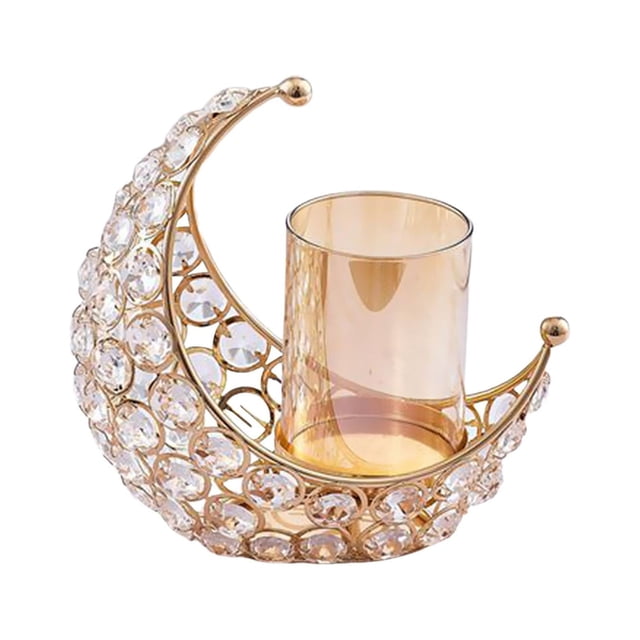 Candelero con forma , candelabro de Metal, adornos decorativos, candelabro de fiesta, candelero para decoración del hogar, portavelas de té S
