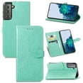 thumbnail image 1 of TECH CIRCLE for Samsung Galaxy S23 Wallet Case, Durable Floral Magnetic Flip Kicktand Hand Strap Premium PU Leather Phone Cover with Card Slots Holder for Samsung Galaxy S23 6.1",Green, 1 of 17