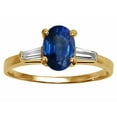 thumbnail image 2 of Tommaso Design� Genuine Sapphire Engagement Ring, 2 of 9