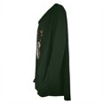 thumbnail image 4 of Pntutb - Vestido de sudadera con estampado de día de Navidad a la moda para mujer, tops de manga larga Pntutb Pntutb-7501, 4 of 6