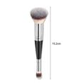 thumbnail image 6 of 1pcs Double Head Makeup Brushes Shadow Highlighter Powder Foundation Concealer Blush Facial Brush Beauty Tools white, 6 of 6