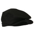 thumbnail image 4 of Big Men's Wool Blend Ivy Cap - Black XL-2XL, 4 of 5