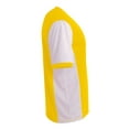 thumbnail image 4 of A4 Premier Soccer Jersey For Men in Safety Yellow White | N3017, 4 of 4
