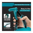 thumbnail image 2 of Pistolet à Rivets à une Main Ensemble de Pistolets à Rivets Pop Outil de Rivetage Manuel Professionnel avec 200 Rivets pour Métal, Plus Utile et Sûr, 2 of 7