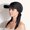 A, variant on Chemo Headwear for Women Brim Visor Head Scarf Pre Tied Headwraps Lightweight Skull Cap