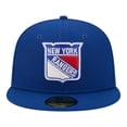 thumbnail image 2 of Men's New Era  Blue New York Rangers Zamboni 59FIFTY Fitted Hat, 2 of 7