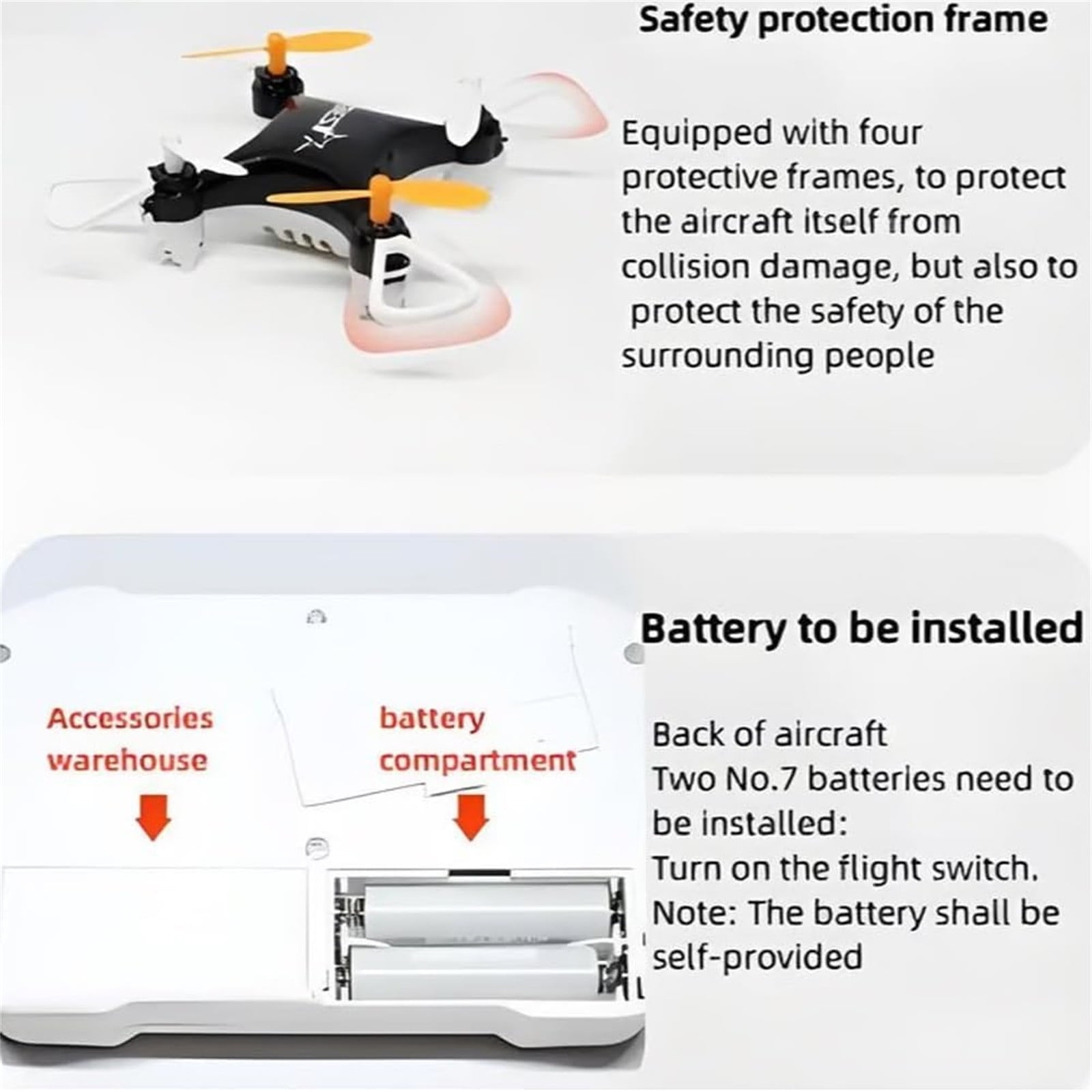 FEOLGEHLY All-Ages Mini Drone with Easy Stunt Flights & 360° Tricks, Perfect Beginner-Friendly Flyer, Mini Drone for Kids 8-12 with LED & Altitude Hold & Propeller Protection, 360°flips, for Indoor