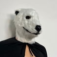 thumbnail image 3 of Disfraz de cosplay de resina con forma de cabeza de animal y oso polar, 3 of 3
