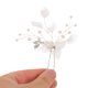 thumbnail image 5 of WHAMVOX 2Ud Clips Para De Con Y Formas De Hoja Para Accesorios Nupciales Femeninos, 5 of 8