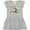 AC-Heather Grey, variant on Inktastic My Grandma Loves Me Owl Girls Baby Dress