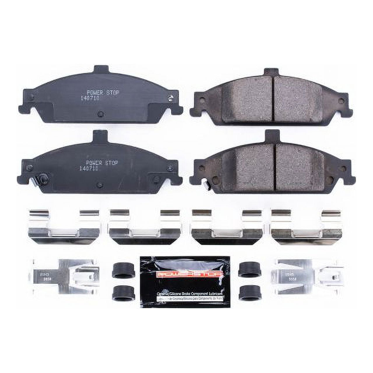 Power Stop Front Z23 Evolution Carbon-Fiber Ceramic Brake Pads Z23-727