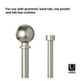 thumbnail image 4 of Umbra Bolas Double Curtain Rod 36-72", 4 of 10