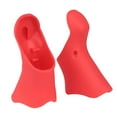 thumbnail image 4 of Lipstore Bike Shifter Lever Cover Brake Lever Cover Anti Slip Replacement Bike Red, 4 of 8
