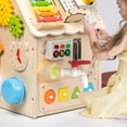 thumbnail image 4 of Actividad Material de tablero ocupado Hugo Juguetes educativos Habilidad práctica Montessori Estilo B, 4 of 6