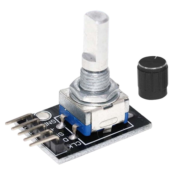 KY-040 Módulo de interruptor de codificador rotatorio de 360 grados Módulo de interruptor de sensor de ladrillo