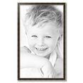 thumbnail image 2 of ArtToFrames 24" x 40" Black Panel With Silver Lip Picture Frame, 24x40 inch Multi Wood Poster Frame (WOM-5093),  Pack, 2 of 7