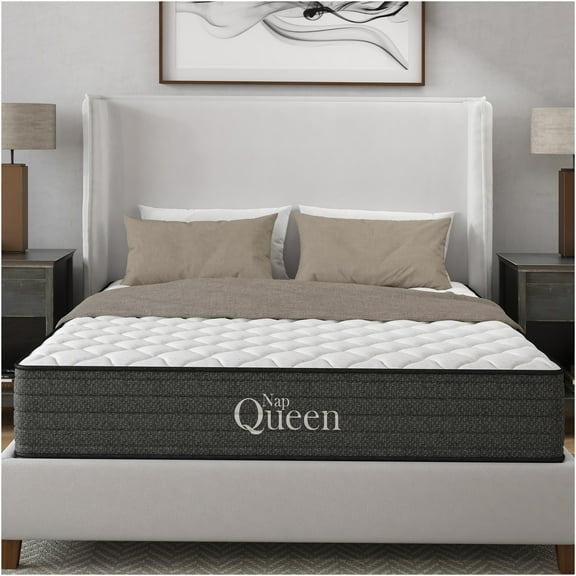 JERFIT 12 Inch Twin XL Hybrid Mattress, Gel Infused Memory Foam Pocket Springs for Cool Sleep, Orthopedic Support, Motion Isolation, CertiPUR-US Certified, Grey