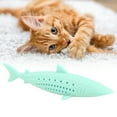 thumbnail image 3 of Silicone Pet Cat Catnip Molar Teeth Cleaning Simulation Fish Shape Training Interactive Toy, 3 of 7