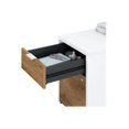 thumbnail image 3 of BBF Jamestown - Table - rectangular - fresh walnut - white, fresh walnut base, 3 of 8