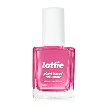 Lottie London  Based Nail color, All Free, fuchsia, What's the T, 0.33 fl oz