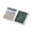 Moon White, variant on Drrntien Solar cell calculator with built-in quiet writing board, small size and easy to
