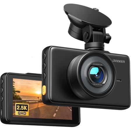 CocoBear 4K Dash Cam with WiFi, Front 4K Car Camera, Night Vision WDR, 170° Wide Angle, Loop Recording, G-Sensor, Parking Mode, APP Control
