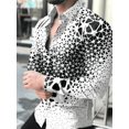 thumbnail image 1 of Camisas de moda hawaianas Camisas vintage con estampado gráfico 3D Camisas de moda para hombres Blusa de playa de manga larga Ropa de playa para hombres Voion, 1 of 6