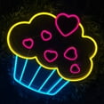 thumbnail image 5 of Handmadetneonsign Cupcake Neon Sign, Cupcake Bakery Wall Art Decor, Bakery Kitchen Wall Decor, 5 of 5