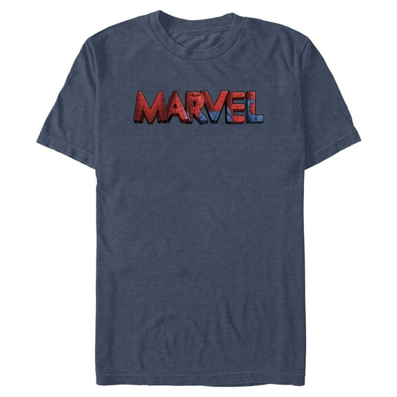 Mens Marvel: Spider-Man Suit Fill Logo T Shirt
