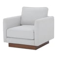 thumbnail image 2 of Moe's Home Collection Vernon Accent Chair Fabric Gray, 2 of 7