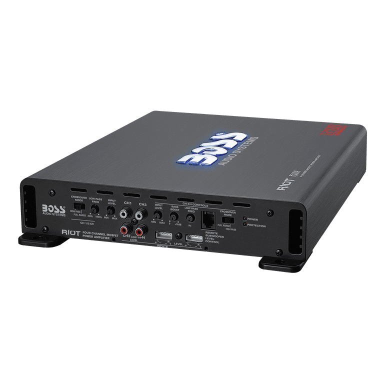BOSS Audio Systems R3004 Riot Series 4-Channel Car Amplifier 1200W