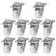 thumbnail image 5 of Ruedas para muebles Ruedas giratorias Rotación de 360 ​​grados con rodamientos de bolas suaves y precisos Material de PP blanco para gabinetes Estanterías ANGGREK Otros, 5 of 8