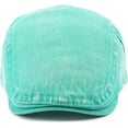 thumbnail image 3 of CLOUJI Newsboy Cap for Men Adjustable Flat Ivy Gatsby Cabbie Driving Hat Breathable Denim Cotton Golf Cap, 3 of 7