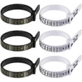 thumbnail image 5 of Portable Reusable Accurate Ring Sizer Gauge Measuring Tool Jewelry Accessories - (Color: Black), 5 of 5