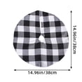thumbnail image 3 of Rovga Mini Christmas Tree Skirt Desktop Christmas Tree Decoration Christmas Supplies Christmas Tree Apron Tree Decoration Atmosphere, 3 of 8
