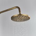 thumbnail image 4 of Cesinkin CES, Faucet Wall Mount Showerhead & Handheld Shower, Gold, 4 of 9