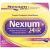Nexium 24HR Tablet (20mg, 42 Ct) Delayed Release Heartburn Relief Tablets, Esomeprazole Magnesium Acid Reducer