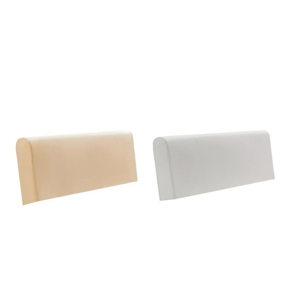 Cubierta Protectora Contra El Polvo de La Cabecera de La Cama Del Hogar de 2 Piezas para La Mayoría de La Cabecera Tipo Beige / Gris Macarena Funda de cabecero de cama elástica